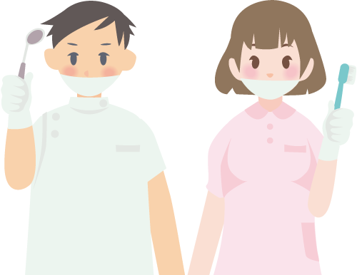 温かく信頼できるスタッフの対応|さくら歯科クリニック｜岡山・倉敷にある歯医者さん｜虫歯治療・予防歯科・ホワイトニング｜土曜診療・駐車場完備